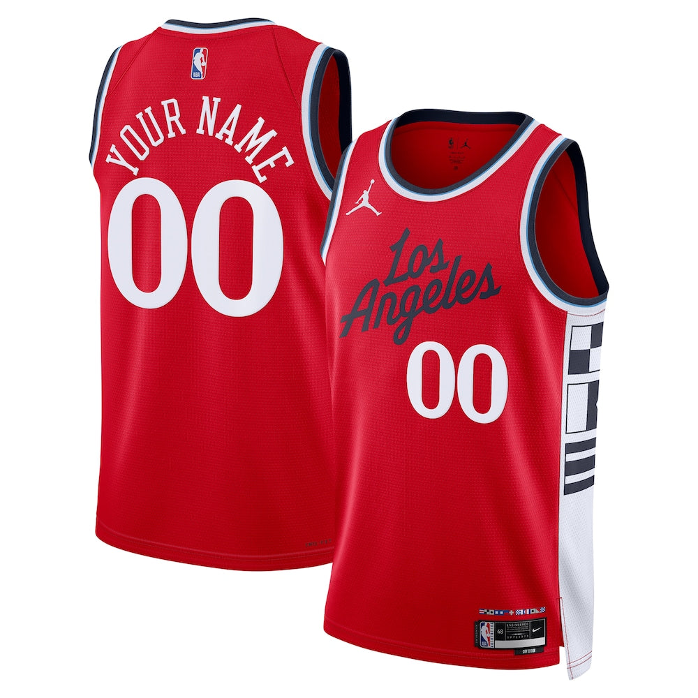 La Clippers Jordan Nba Statement Edition Swingman Jersey Custom Mens stitched basketball jersey for game day fanwear