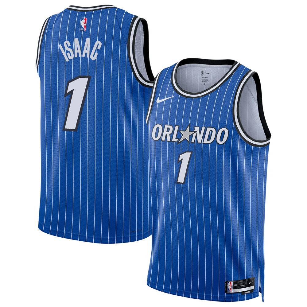 ORL Replica Icon Edition Swingman Jersey - Blue - Jonathan Isaac - Unisex RTJ Basketball 600