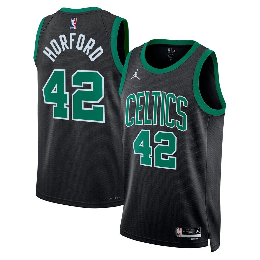 Boston Celtics Jordan Statement Edition Swingman Jersey Green Al Horford Unisex stitched basketball jersey for game day