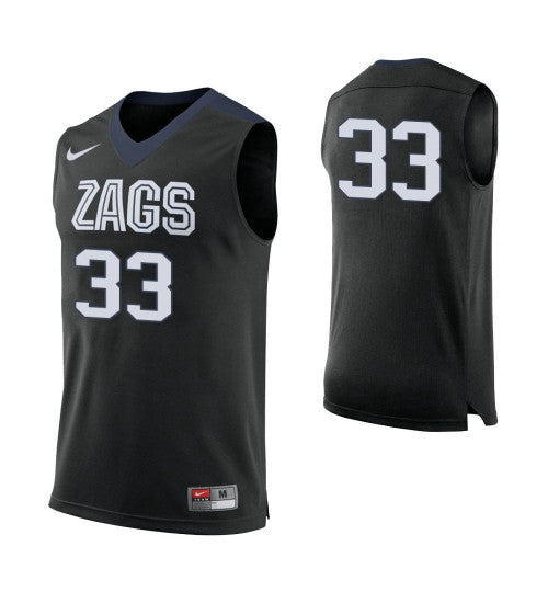 Gonzaga Bulldogs 33 Killian Tillie College Basketball Jersey Black 7418 | Stitched Jersey RTJS 4330