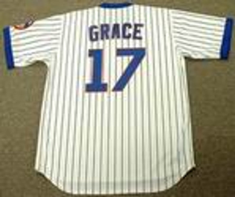 Chicago Cubs Mark Grace Cooperstown MLB jersey front view