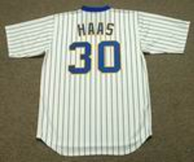 Milwaukee Brewers Moose Haas Cooperstown MLB jersey front view