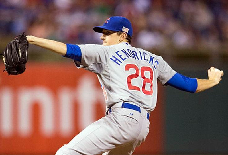 Chicago Cubs Kyle Hendricks MLB jersey front view