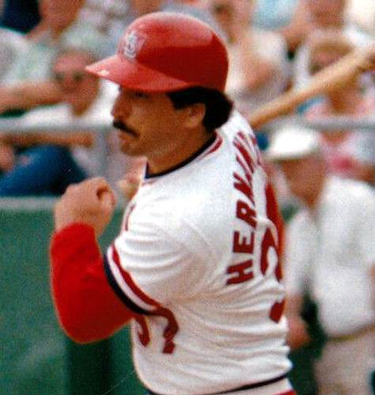 Keith Hernandez St Louis Cardinals 1982 Cooperstown Home Baseball Stitched Jersey jersey front view