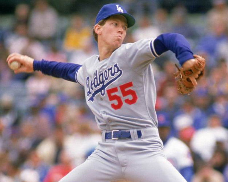 Los Angeles Dodgers Orel Hershiser MLB jersey front view