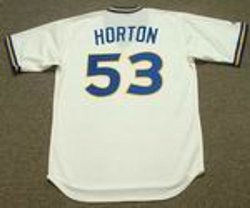Seattle Mariners Willie Horton Cooperstown MLB jersey front view