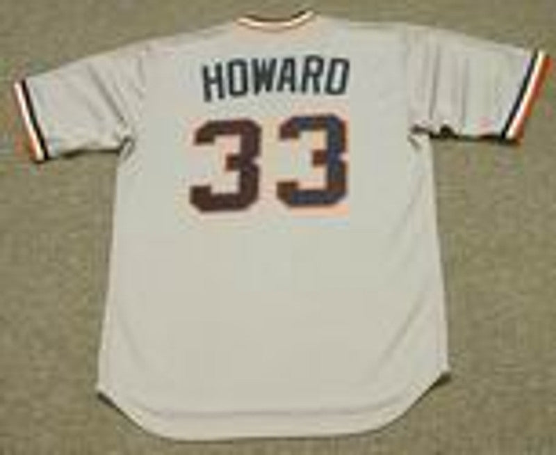 Detroit Tigers Frank Howard Cooperstown MLB jersey front view