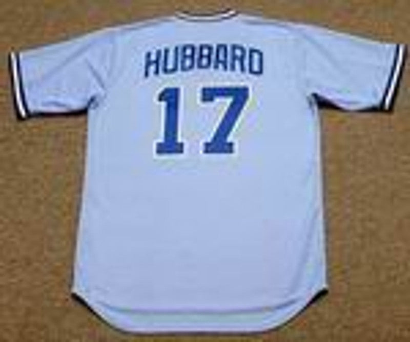 Atlanta Braves Glenn Hubbard Cooperstown MLB jersey front view