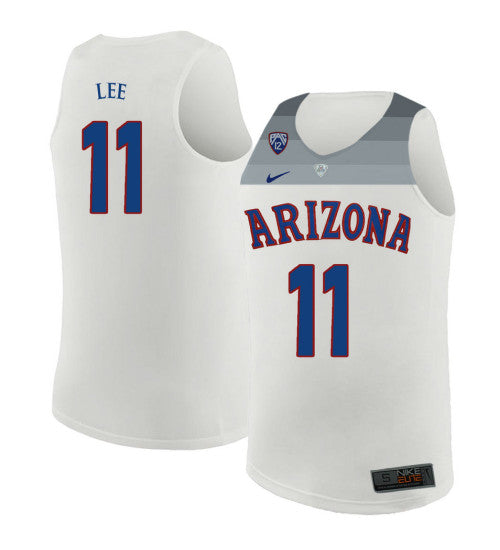 Arizona Wildcats 11 Ira Lee College Basketball Jersey White 6133 | Stitched Jersey RTJS 5615