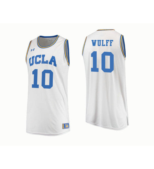 Ucla Bruins 10 Isaac Wulff College Basketball Jersey White | Stitched Jersey RTJS 6715