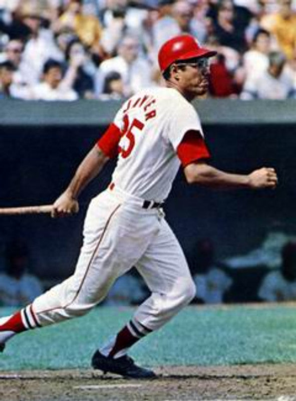 Julian Javier St Louis Cardinals 1967 Cooperstown Throwback Away Stitched Jersey jersey front view