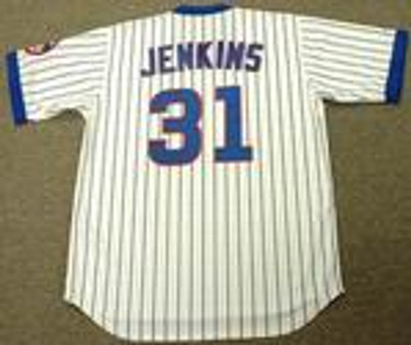 Chicago Cubs Ferguson Jenkins Cooperstown MLB jersey front view