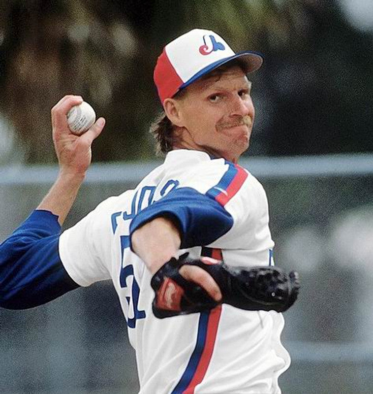 Montreal Expos Randy Johnson Cooperstown MLB jersey front view