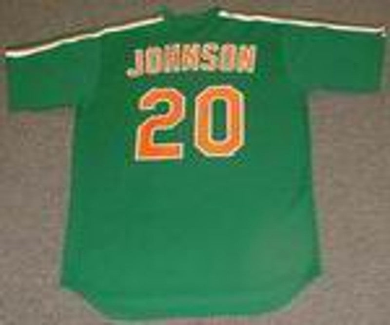 New York Mets Howard Johnson Cooperstown St Pattys MLB jersey front view