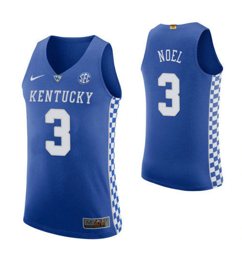 Nerlens Noel Kentucky Wildcats Royal College Basketball Jersey stitched college jersey