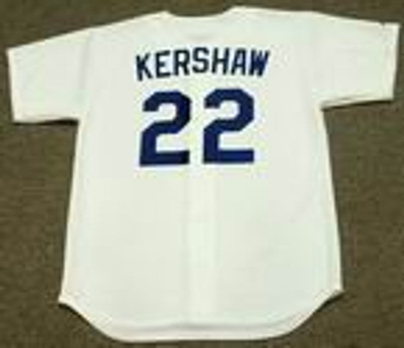 Los Angeles Dodgers Clayton Kershaw MLB jersey front view