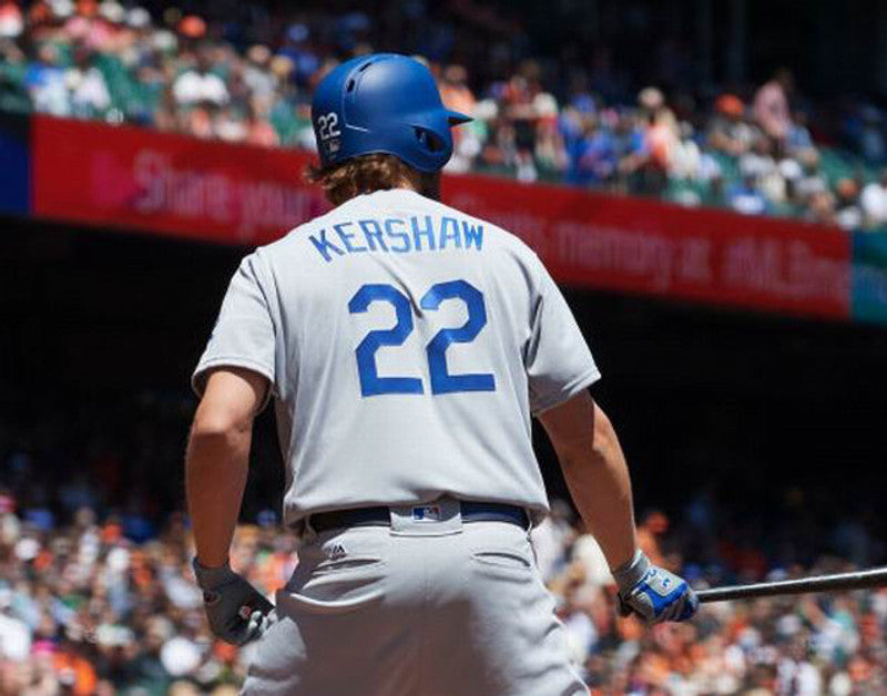 Los Angeles Dodgers Clayton Kershaw MLB jersey front view