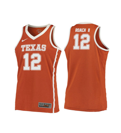 Texas Longhorns 12 Kerwin Roach Ii College Basketball Jersey Orange 4856 | Stitched Jersey RTJS 6892