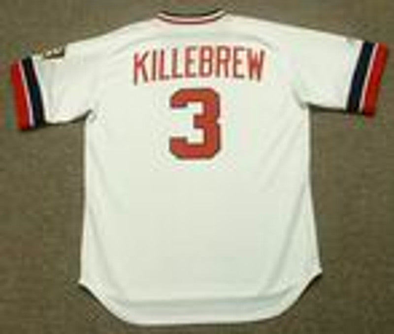 Minnesota Twins Harmon Killebrew Cooperstown MLB jersey front view