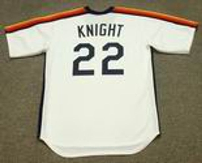 Houston Astros Ray Knight Cooperstown MLB jersey front view