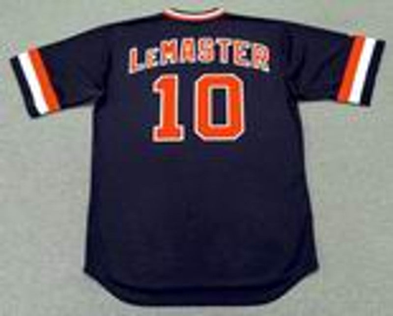 San Francisco Giants Johnnie Lemaster Cooperstown MLB jersey front view