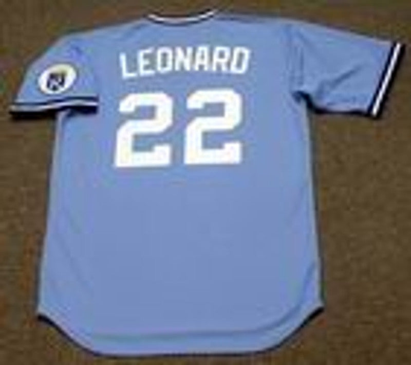 Kansas City Royals Dennis Leonard MLB jersey front view