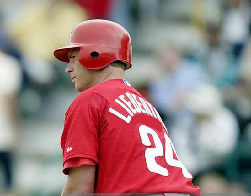 Philadelphia Phillies Mike Lieberthal MLB jersey front view