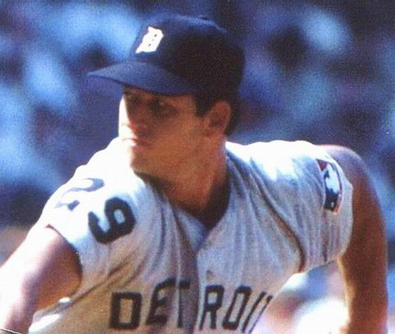 Detroit Tigers Mickey Lolich Cooperstown MLB jersey front view