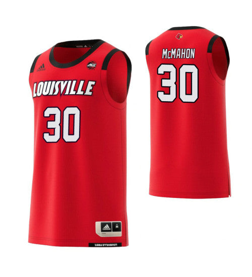 Louisville Cardinals 30 Ryan Mcmahon College Basketball Jersey Red 8294 | Stitched Jersey RTJS 3454