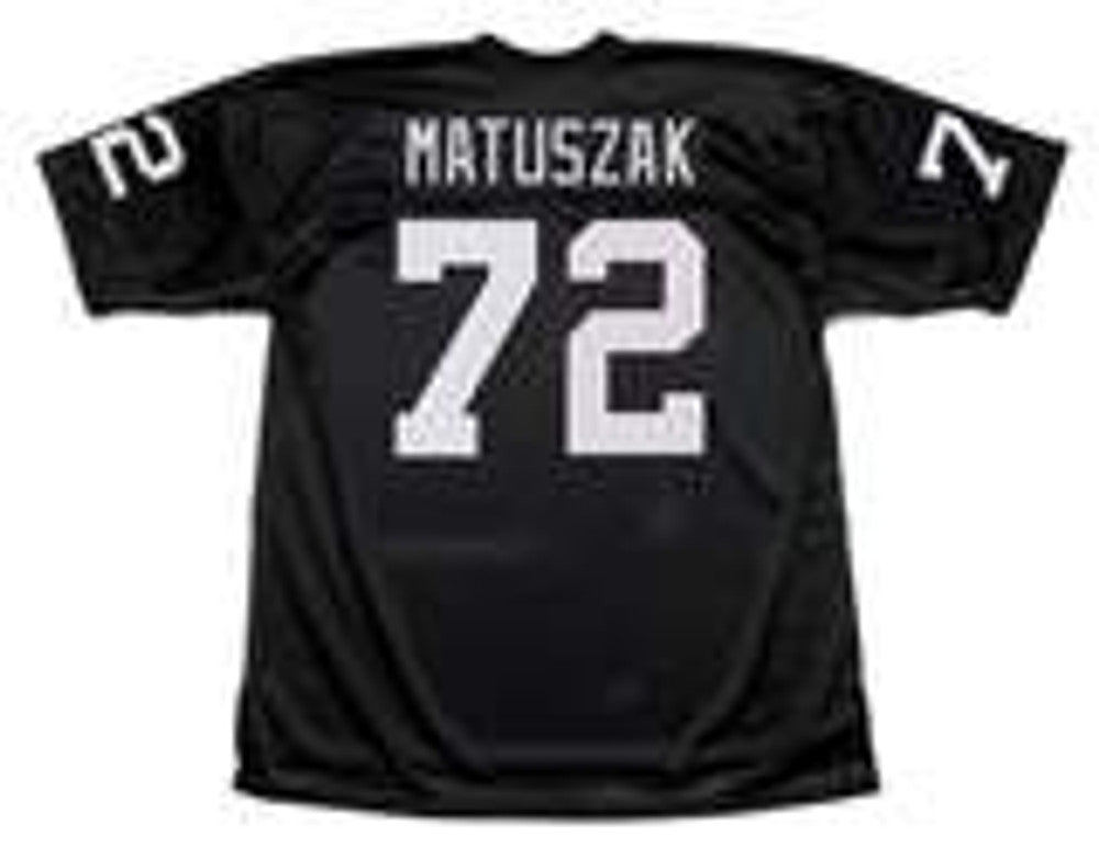Oakland Raiders John Matuszak NFL jersey front view