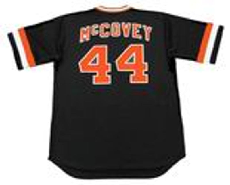 WM SFG 1978 Cooperstown Away Baseball Stitched Jersey, Vintage Baseball Jersey, Retro Sewn Jersey