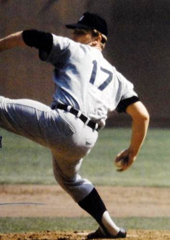 Detroit Tigers Denny Mclain Cooperstown MLB jersey front view