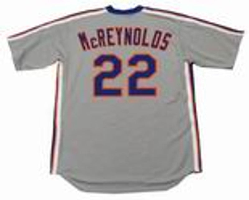 New York Mets Kevin Mcreynolds Cooperstown MLB jersey front view