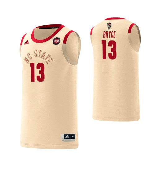 Nc State Wolfpack 13 Cj Bryce Harlem Renaissance College Basketball Jersey Cream | Stitched Jersey RTJS 8241