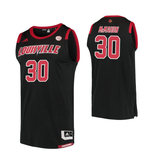 Louisville Cardinals 30 Ryan Mcmahon College Basketball Jersey Black 8292 | Stitched Jersey RTJS 3456