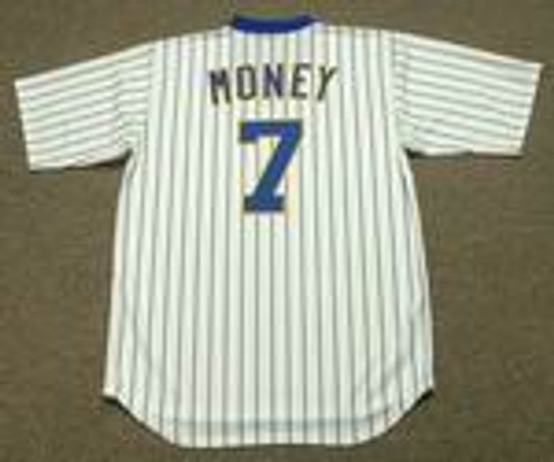 DM MB Milwaukee 1982 Home Throwback Baseball Stitched Jersey, Vintage Baseball Jersey, Retro Sewn Jersey