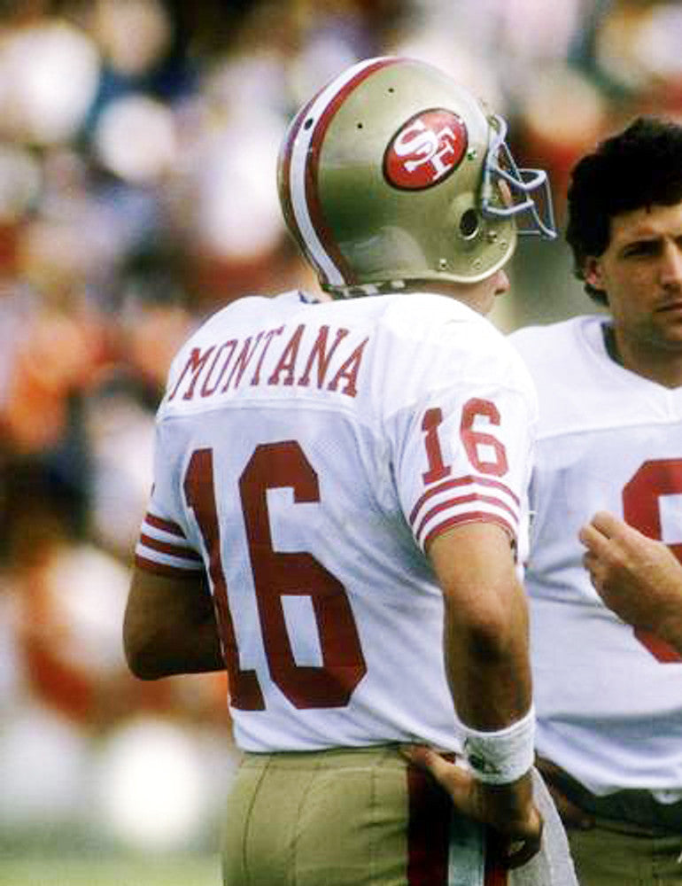 San Francisco 49ers Joe Montana NFL jersey front view