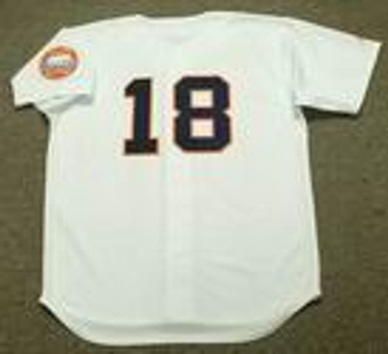 Houston Astros Joe Morgan 1960s Cooperstown MLB jersey front view