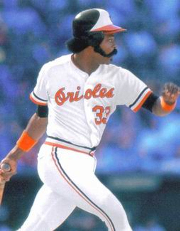 Baltimore Orioles Eddie Murray Cooperstown MLB jersey front view