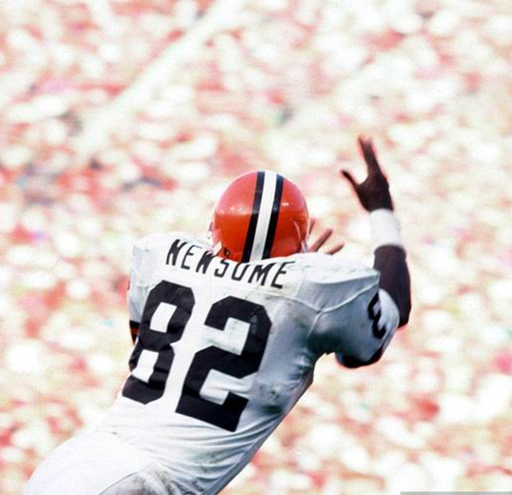 Cleveland Browns Ozzie Newsome NFL jersey front view