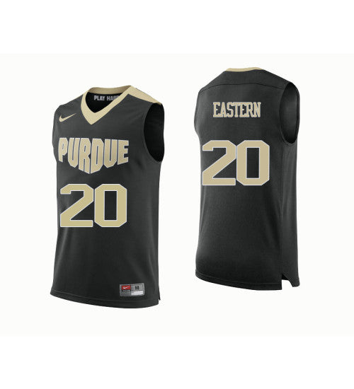 Purdue Boilermakers 20 Nojel Eastern College Basketball Jersey Black | Stitched Jersey RTJS 7361