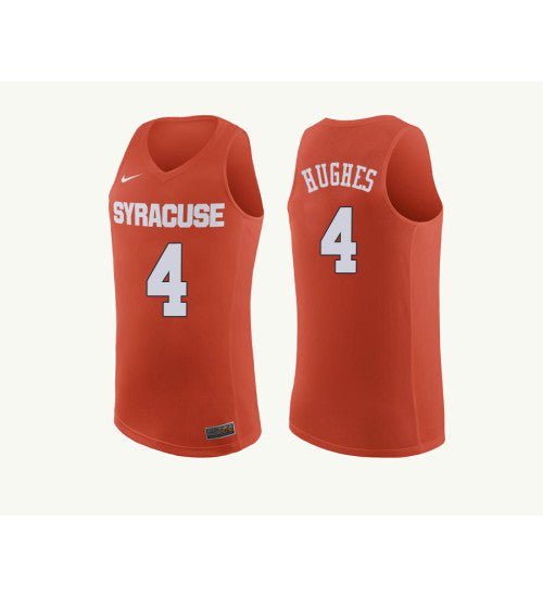 Syracuse Orange 4 Elijah Hughes College Basketball Jersey Orange 4664 | Stitched Jersey RTJS 7084