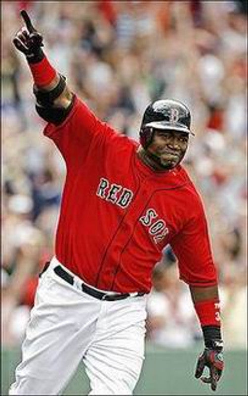 Boston Red Sox David Ortiz MLB jersey front view