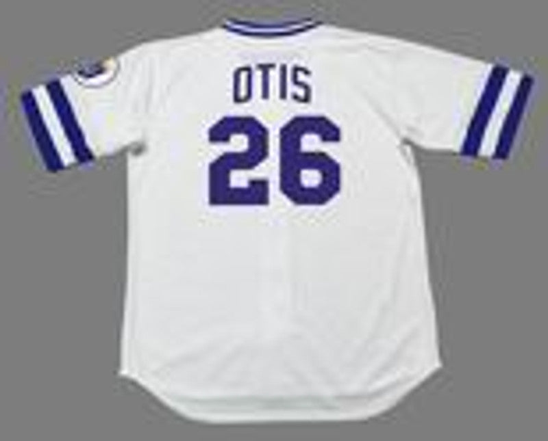 Kansas City Royals Amos Otis MLB jersey front view