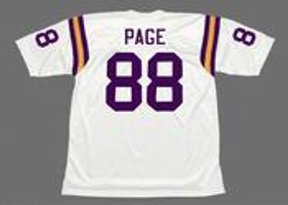 Minnesota Vikings Alan Page NFL jersey front view