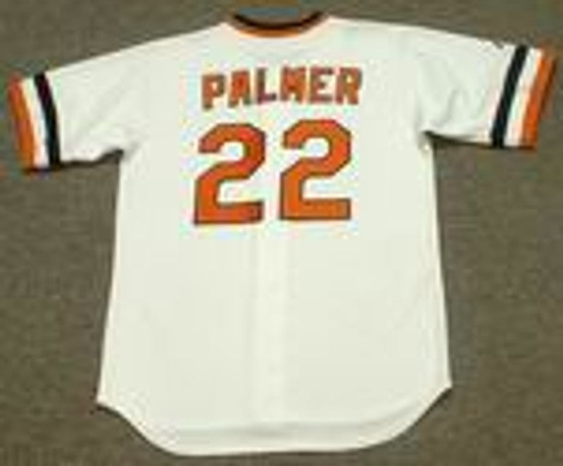 Baltimore Orioles Jim Palmer Cooperstown MLB jersey front view