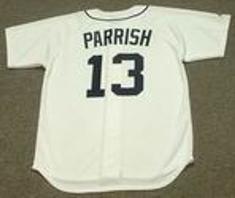 Detroit Tigers Lance Parrish MLB jersey front view