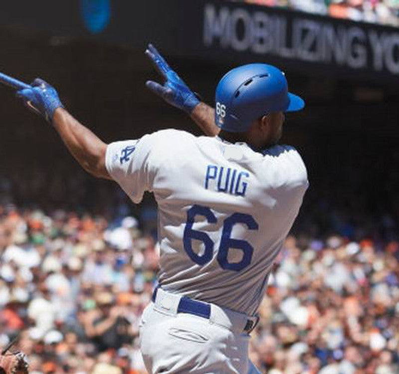 YP LAD 2016 Away Baseball Stitched Jersey, Vintage Baseball Jersey, Retro Sewn Jersey