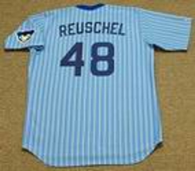 Chicago Cubs Rick Reuschel MLB jersey front view