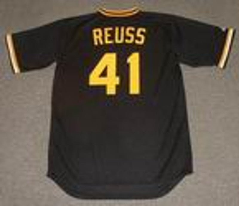 Pittsburgh Pirates Jerry Reuss Cooperstown MLB jersey front view
